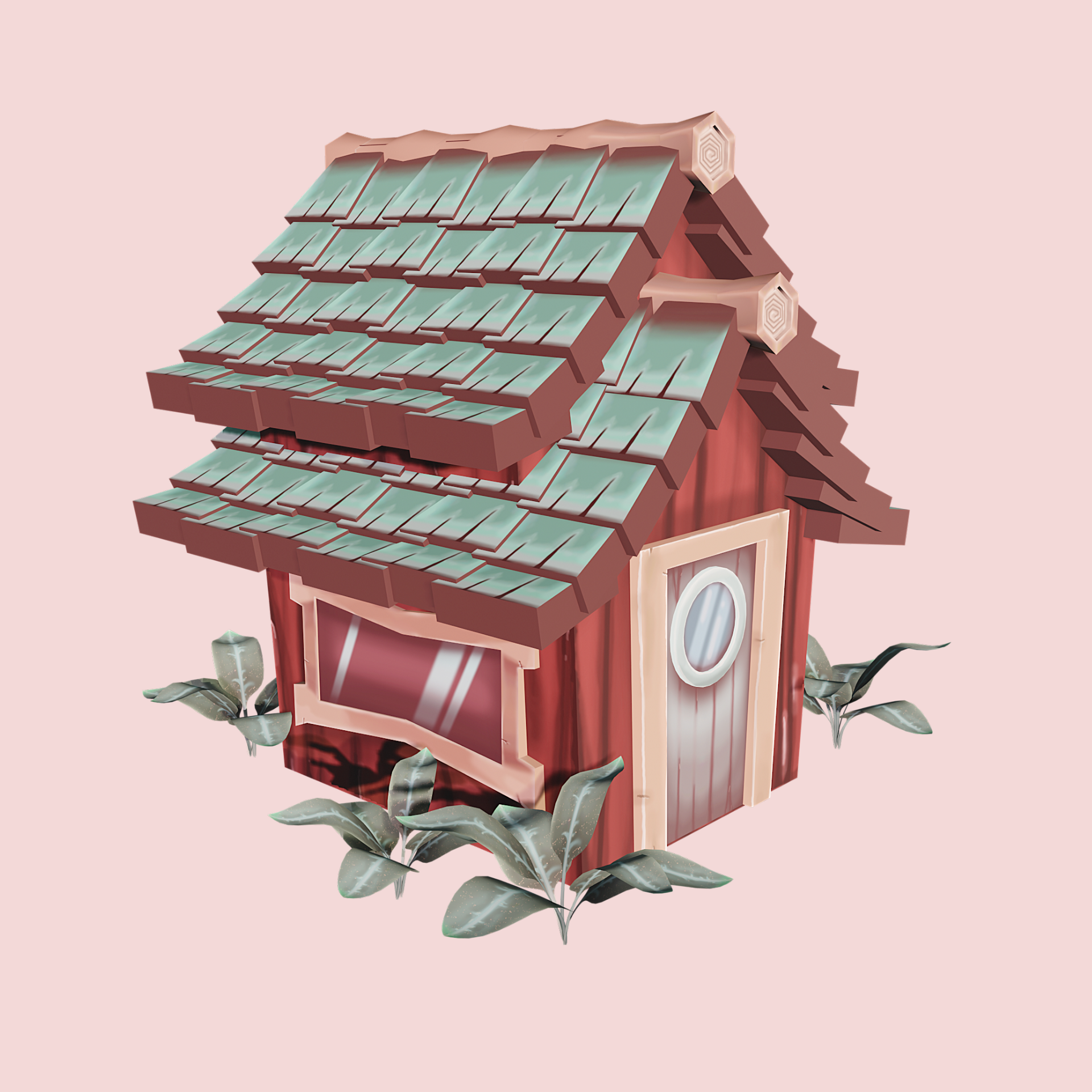 Hand Painted Cabin preview image 1